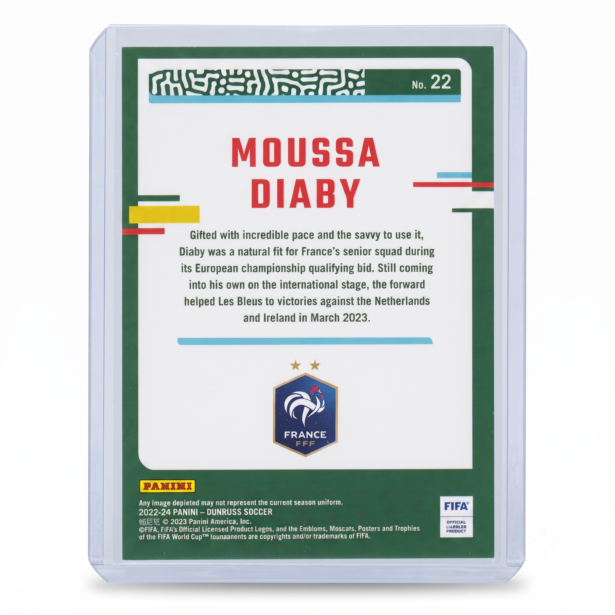 23-24 Panini Donruss Moussa Diaby #22