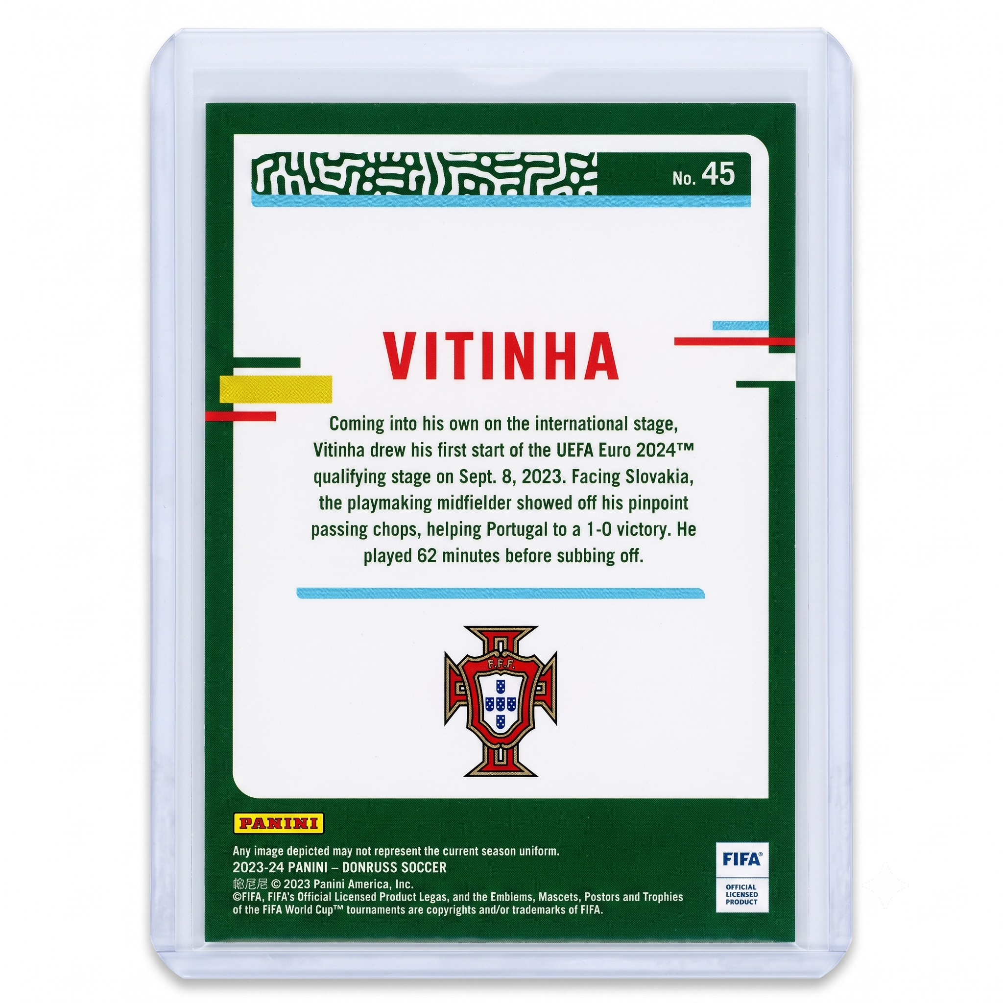 23-24 Panini Donruss Vitinha Optic 0 #45