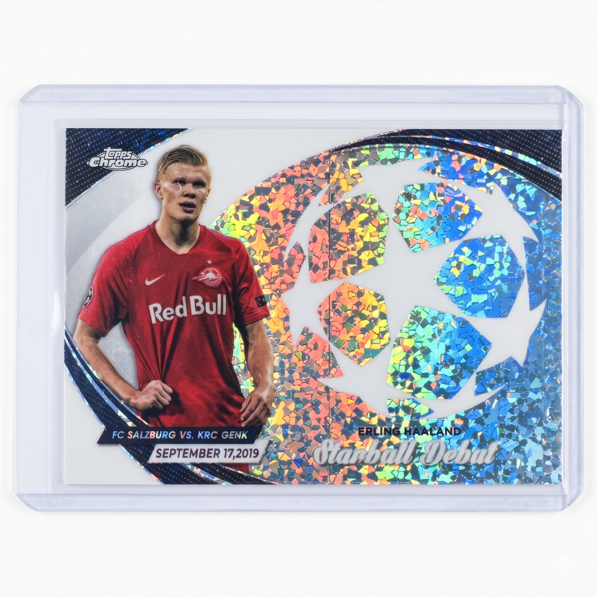 23-24 Topps Chrome UCC Erling Haaland Starballs Debut #SD-3