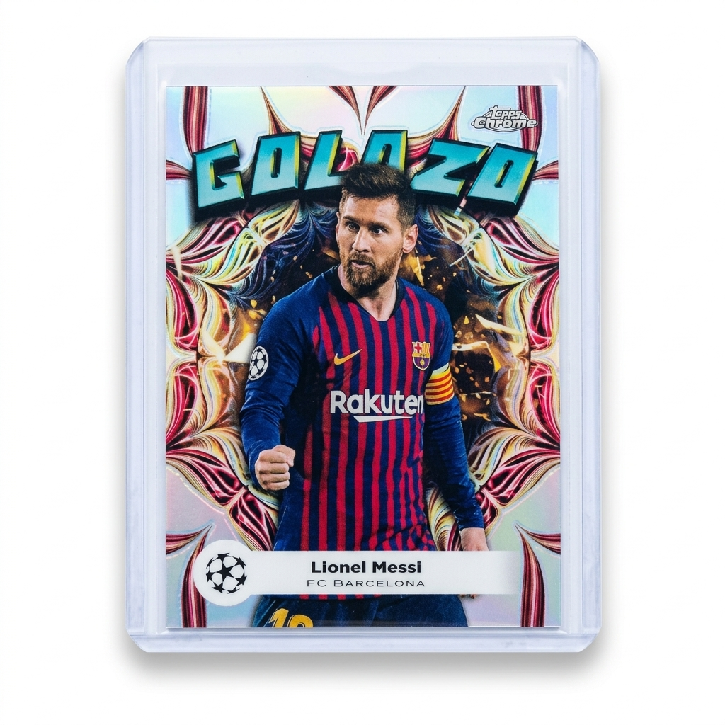 23-24 Topps Chrome UCC Lionel Messi Golazo #GL-5
