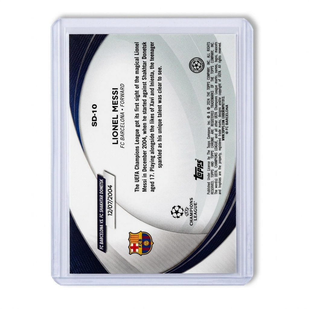 23-24 Topps Chrome UCC Lionel Messi Starball #SD-10