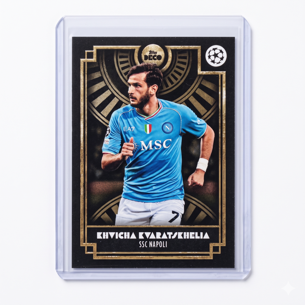 23-24 Topps DECO UEFA Khvicha Kvaratskhelia