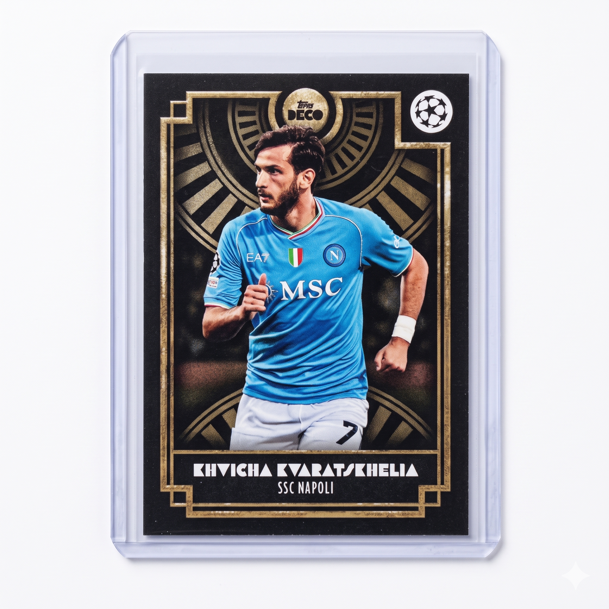 23-24 Topps DECO UEFA Khvicha Kvaratskhelia