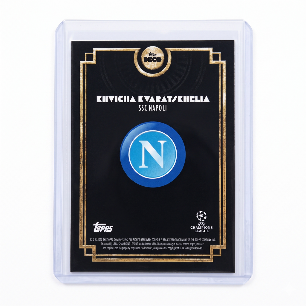 23-24 Topps DECO UEFA Khvicha Kvaratskhelia