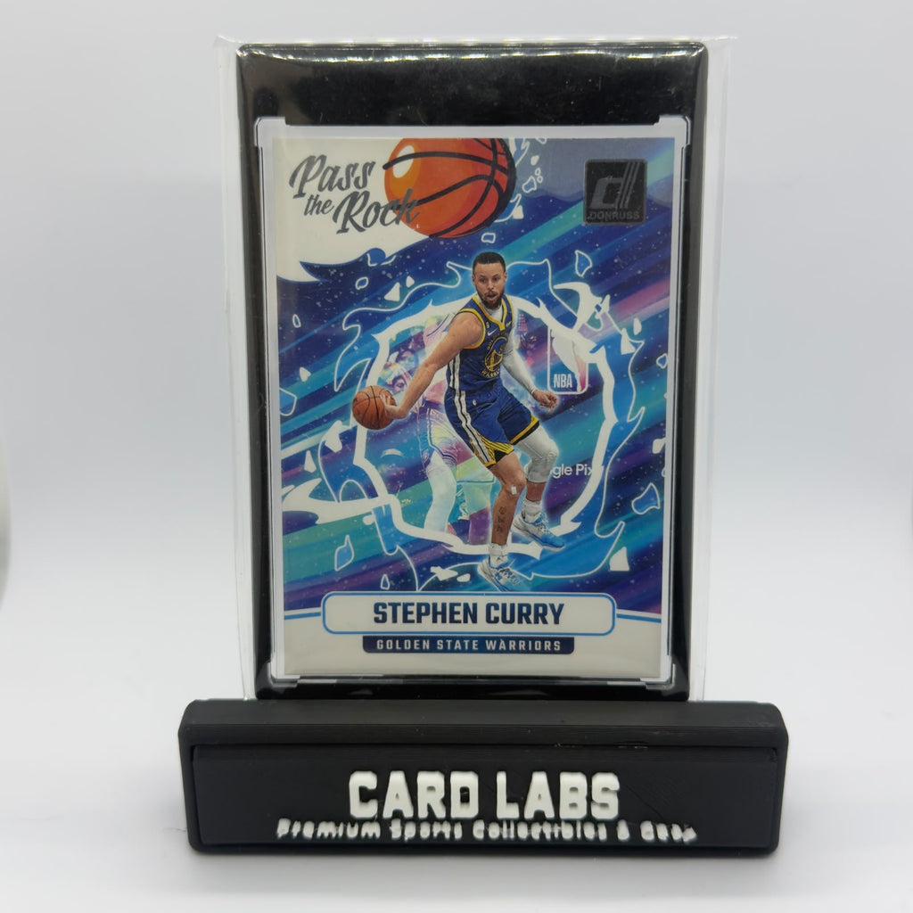 24-25 Panini Donruss Basketball Stephen Curry Pass the Rock #5