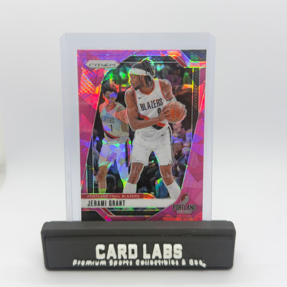 24-25 Panini Prizm Basketball Jerami Grant Pink Cracket Ice Prizm #204