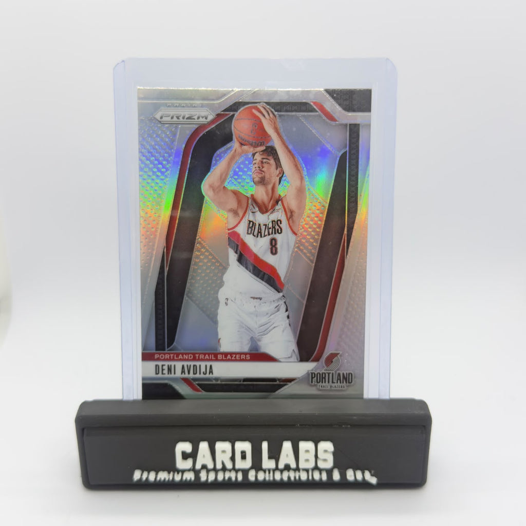 24-25 Panini Prizm Deni Avdija True Silver Prizm #13