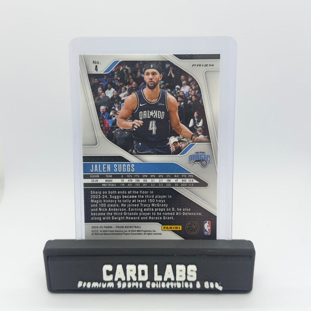 24-25 Panini Prizm Jalen Suggs Pink Cracked Prizm #4
