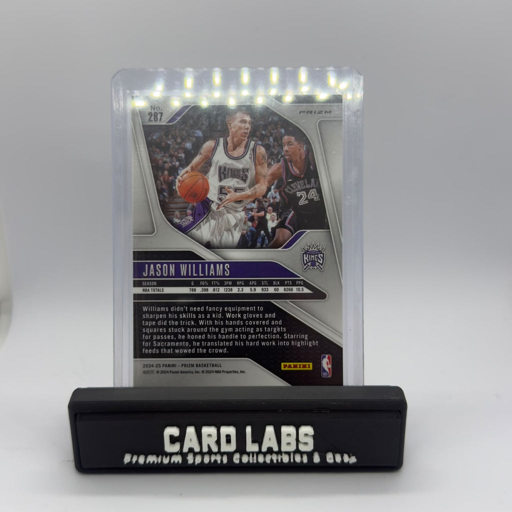 24-25 Panini Prizm Jason Williams Pink Cracked Ice Prizm #287