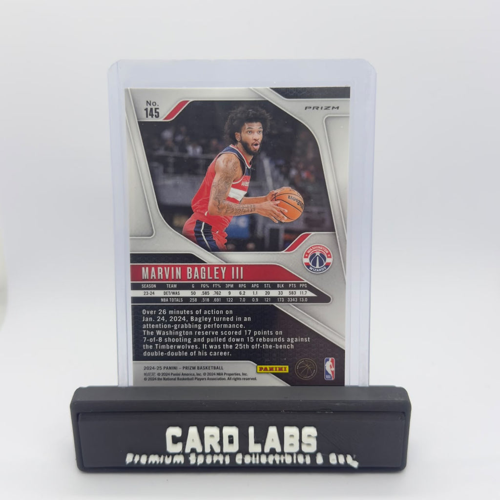 24-25 Panini Prizm Marvin Bagley III Pink Cracked Prizm #145