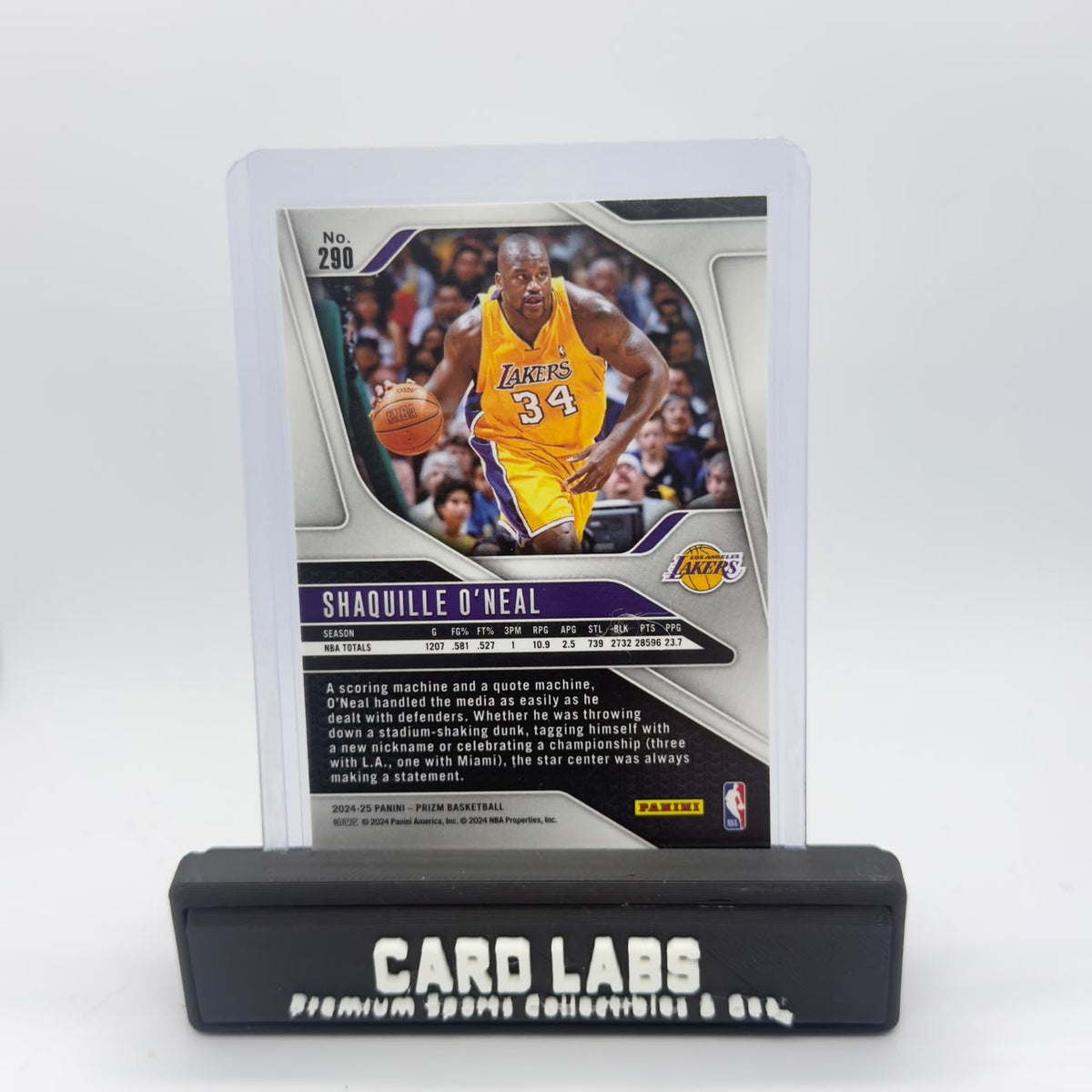 24-25 Panini Prizm Shaquille O´Neal Legends #290