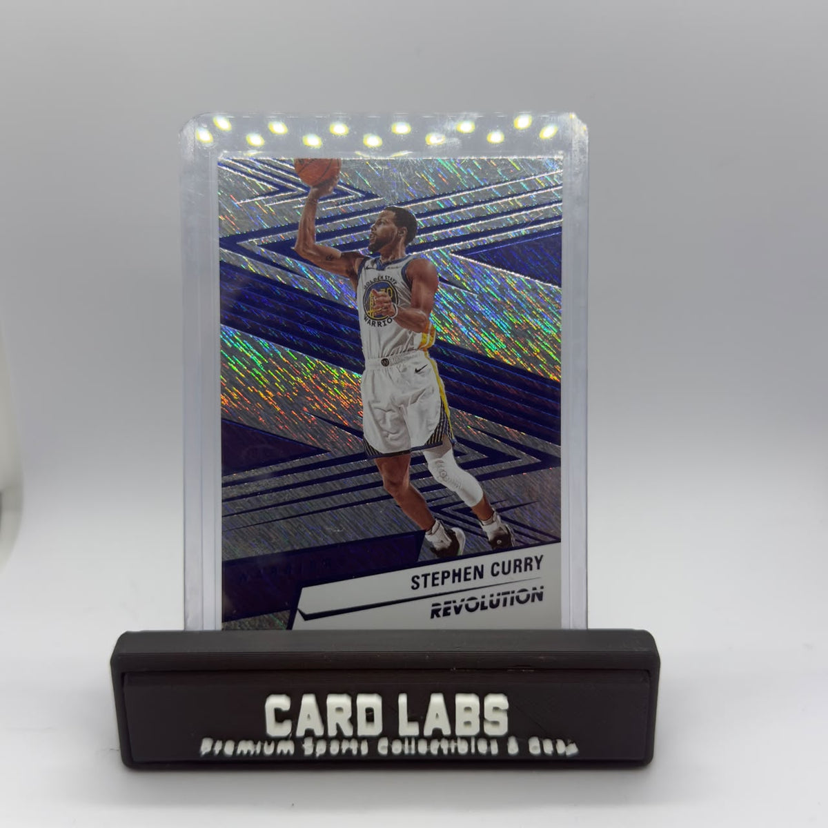 24-25 Panini Revolution Stephen Curry Blue Storm #6