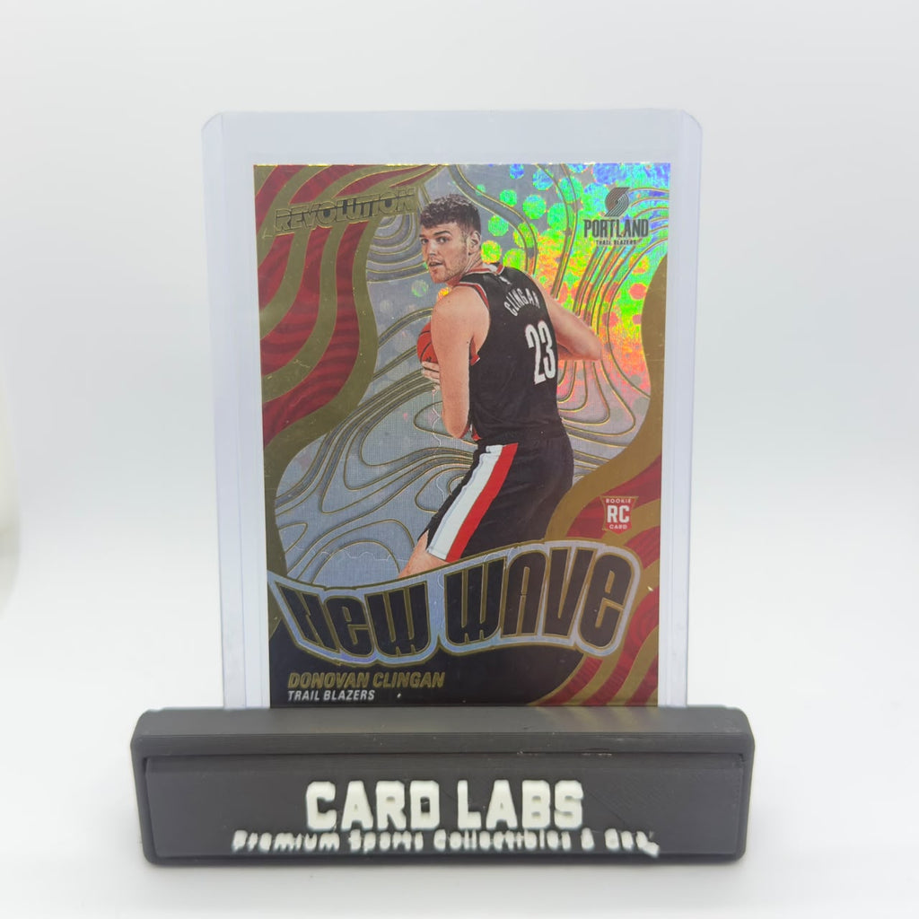 24-25 Panini Revolution Basketball Donovan Clingan RC New Wave #19