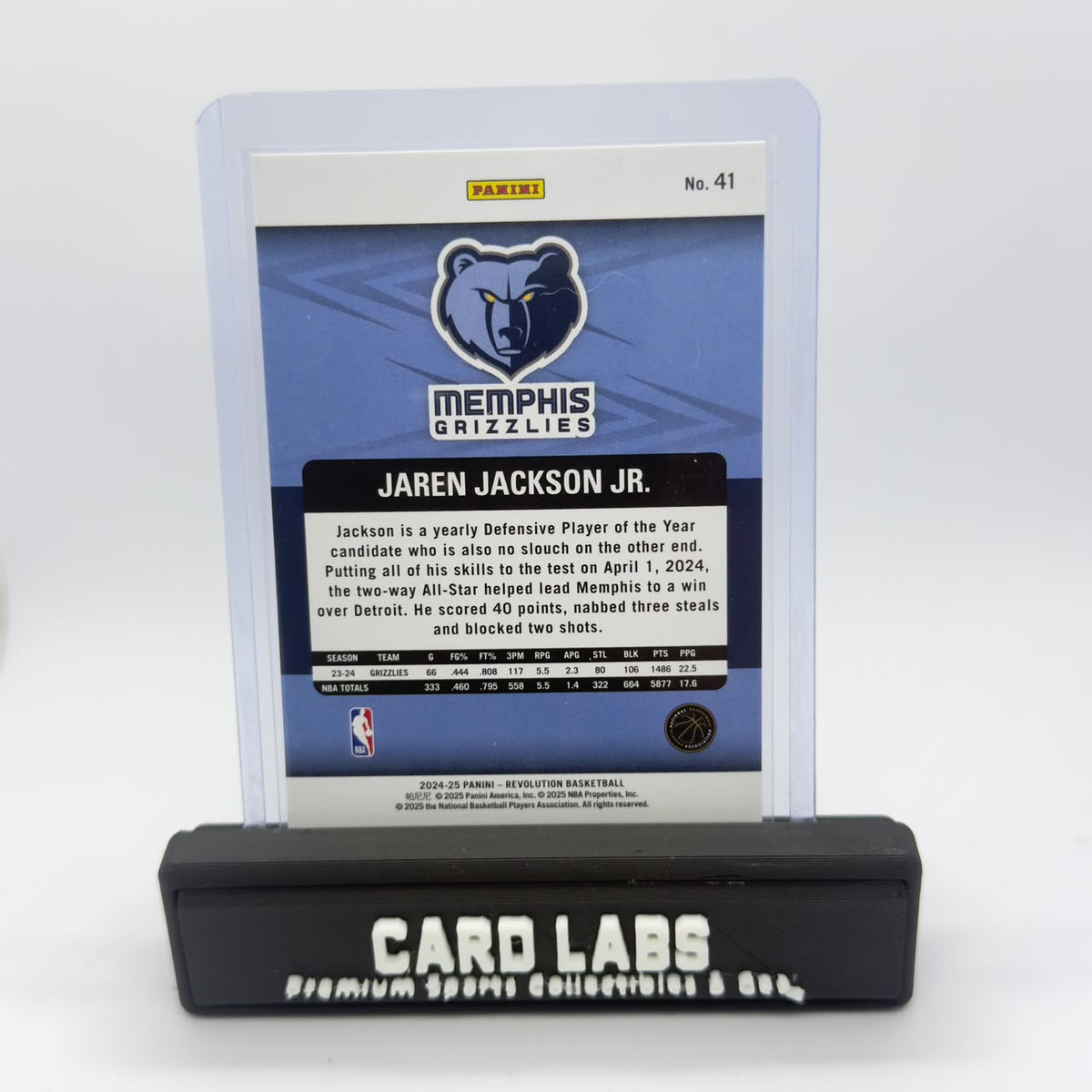 24-25 Panini Revolution Jaren Jackson Jr #41