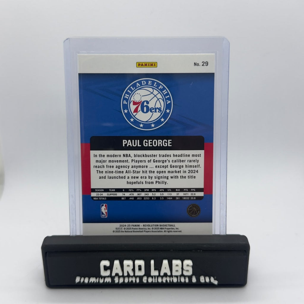 24-25 Panini Revolution Paul George #29