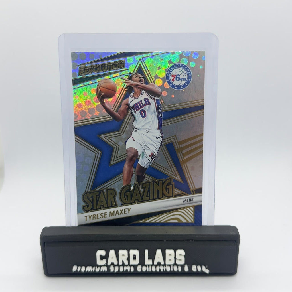 24-25 Panini Revolution Tyrese Maxey Star Gazing #1