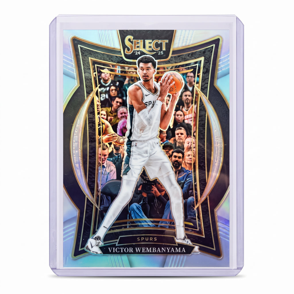 24-25 Panini Select Victor Wembanyama Silver Prizm #9