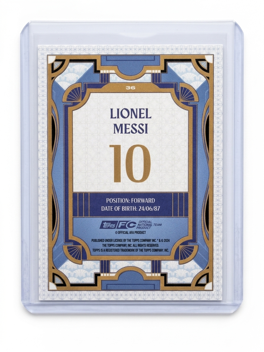 24-25 Topps Argentina Team Set Lionel Messi Tango #36