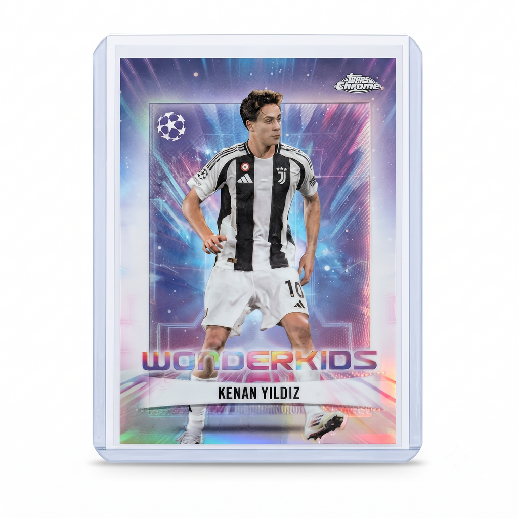 24-25 Topps Chrome UCC Kenan Yildiz Wonderkids #WK-19