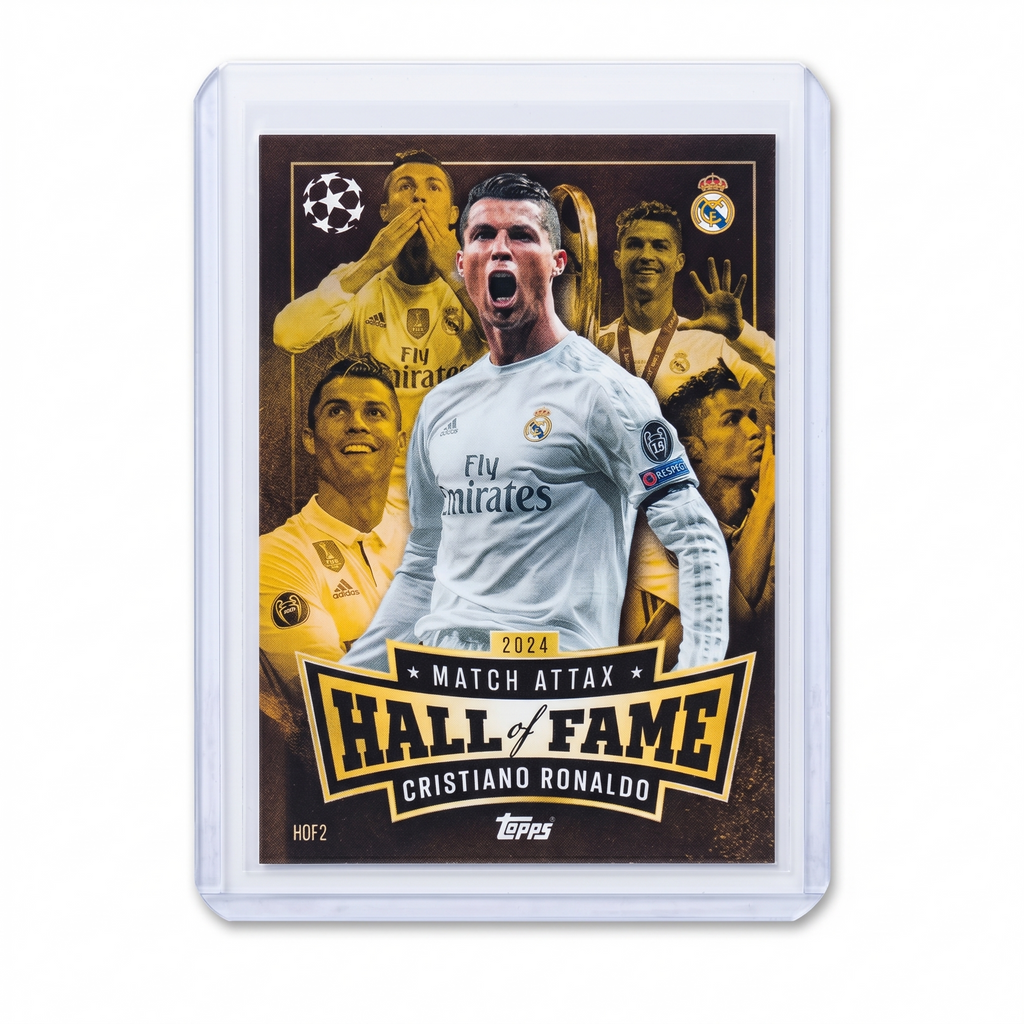24-25 Topps Match Attax Cristiano Ronaldo Hall of Fame #HOF2