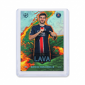 24-25 Topps Total Football Khvicha Kvaratskhelia Green Lava 02/75 #1259