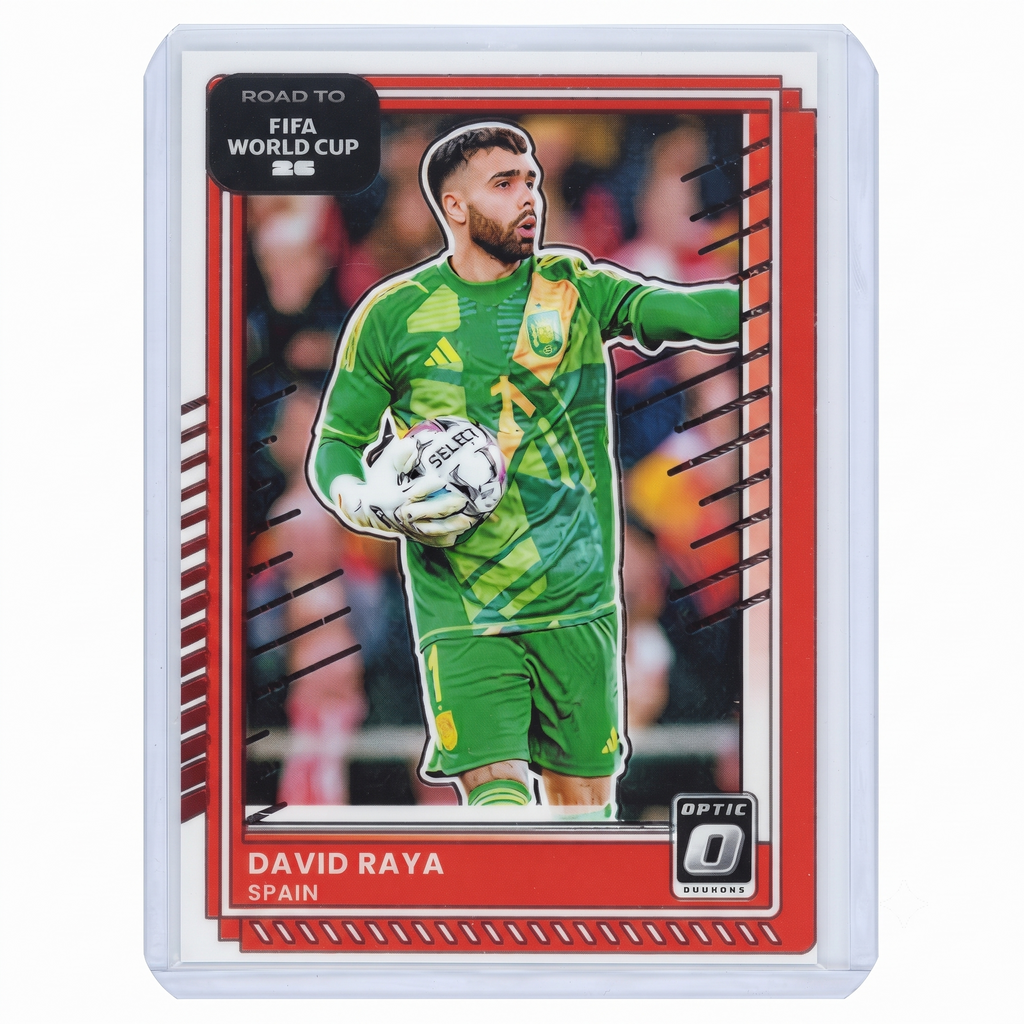 25-26 Panini Donruss RFWC26 David Raya Optic 0 #8