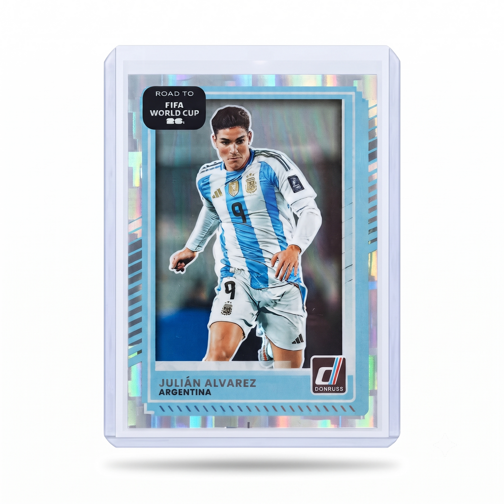 25-26 Panini Donruss RFWC26 Julian Alvarez Silver Teal #157