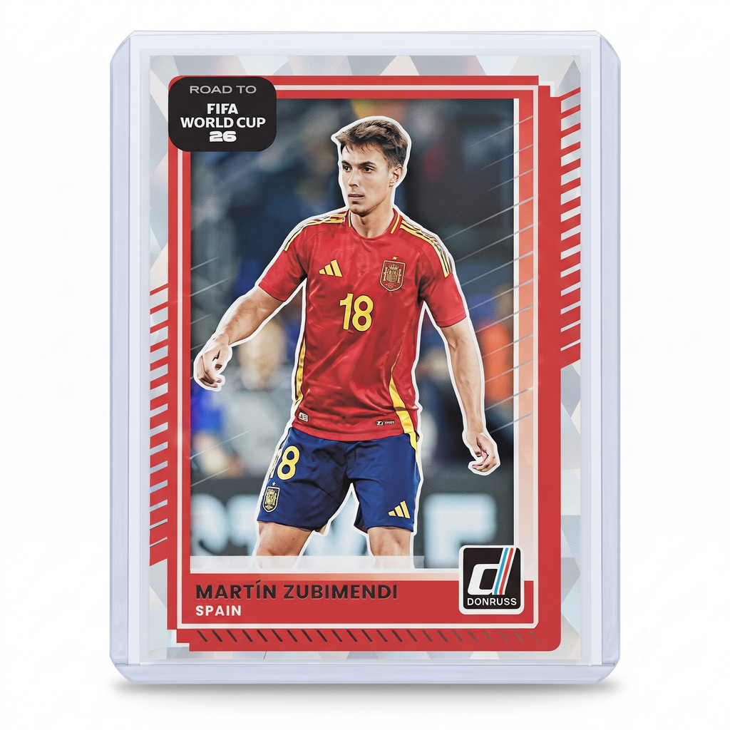 25-26 Panini Donruss RFWC26 Martin Zubimendi Silver Diamond #14