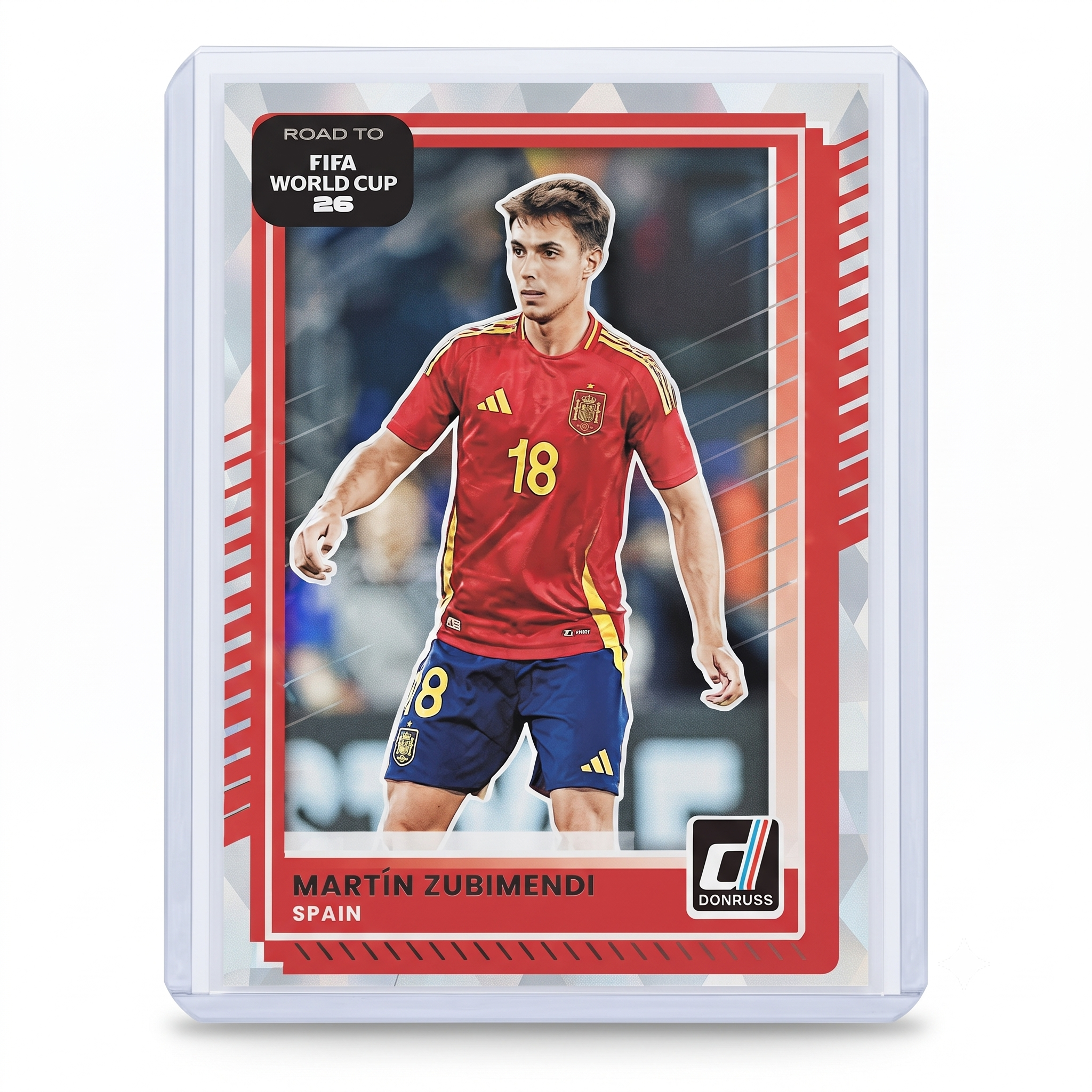 25-26 Panini Donruss RFWC26 Martin Zubimendi Silver Diamond #14