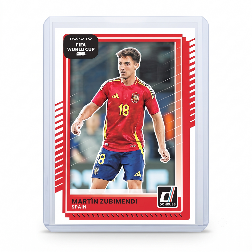 25-26 Panini Donruss RFWC26 Martin Zubimendi #14