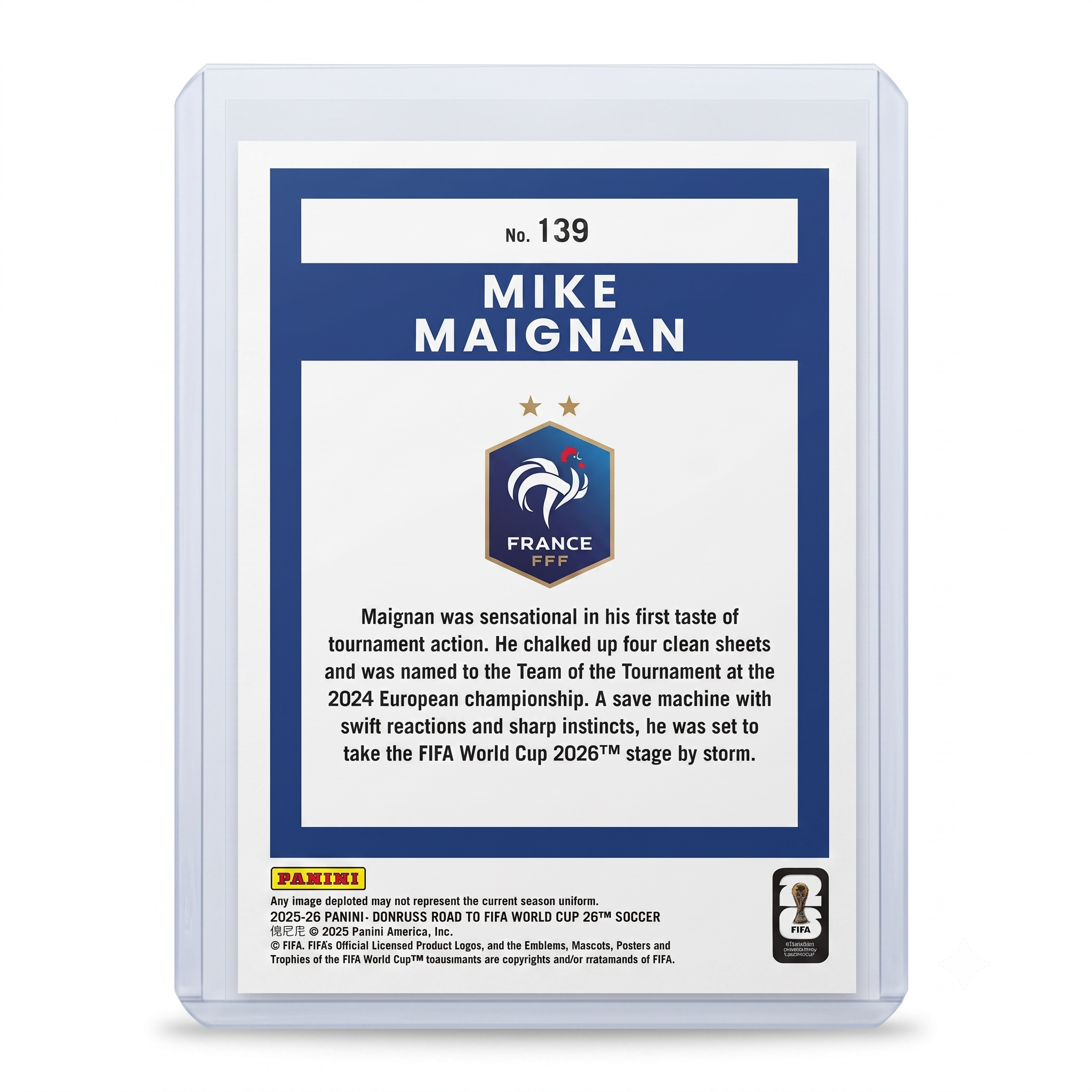 25-26 Panini Donruss RFWC26 Mike Maignan #139