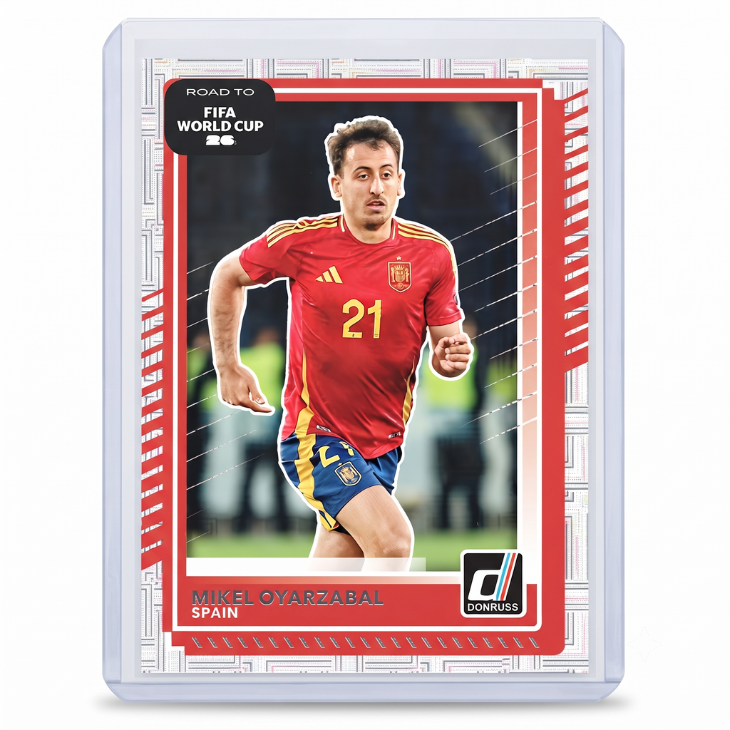 25-26 Panini Donruss RFWC26 Mikel Oyarzabal Silver Maze #15