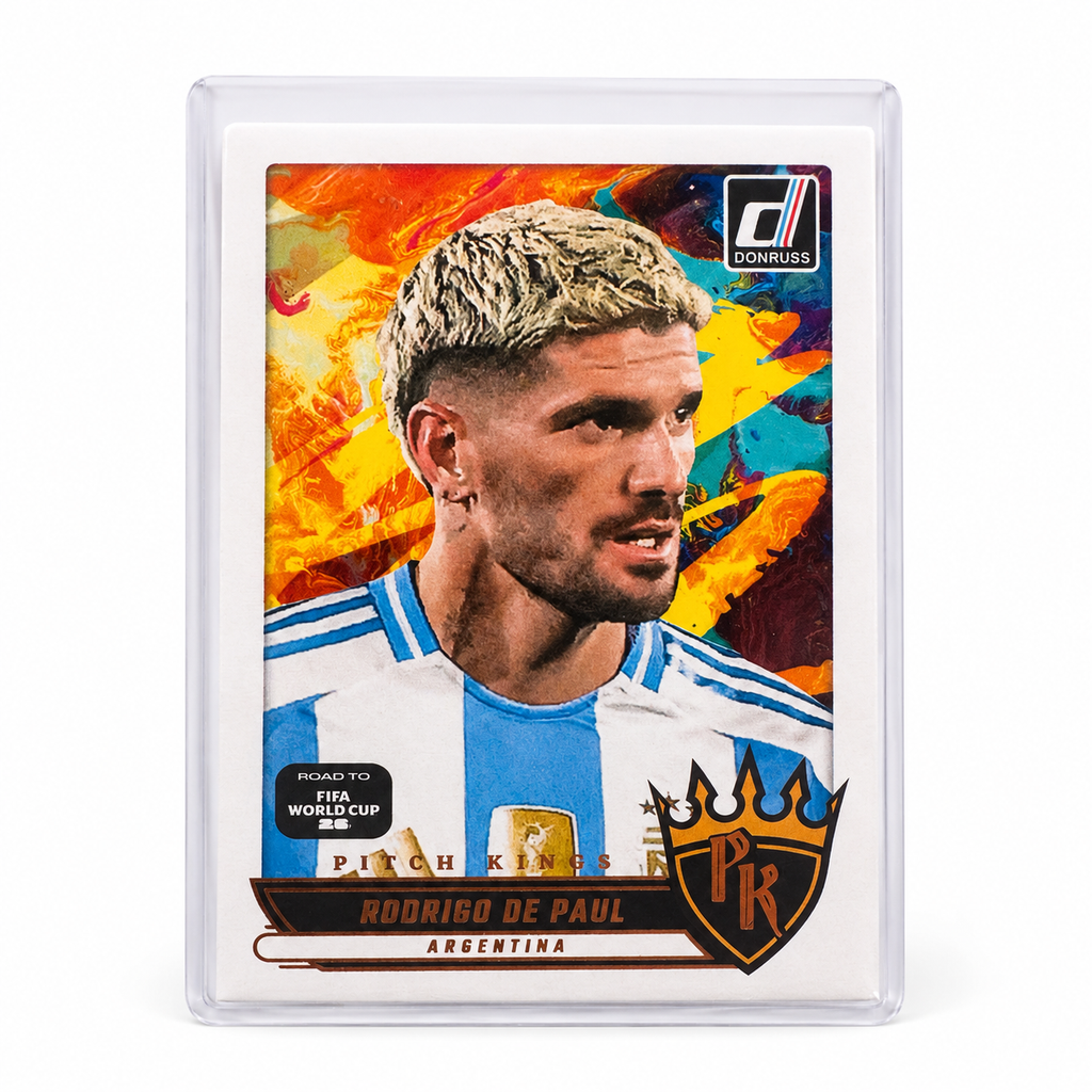 25-26 Panini Donruss RFWC26 Rodrigo de Paul Pitch Kings #14