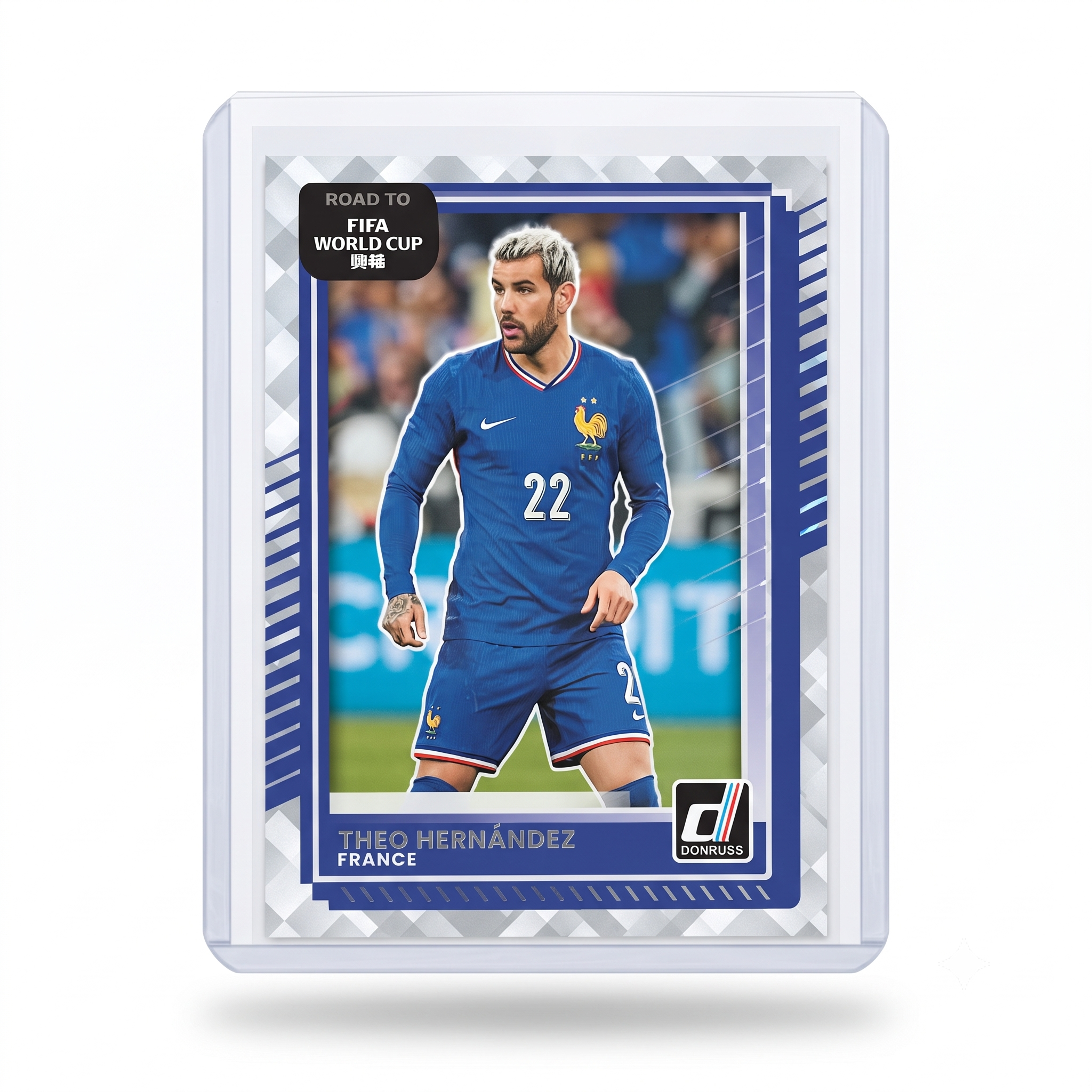 25-26 Panini Donruss RFWC26 Theo Hernandez Silver Diamond #147
