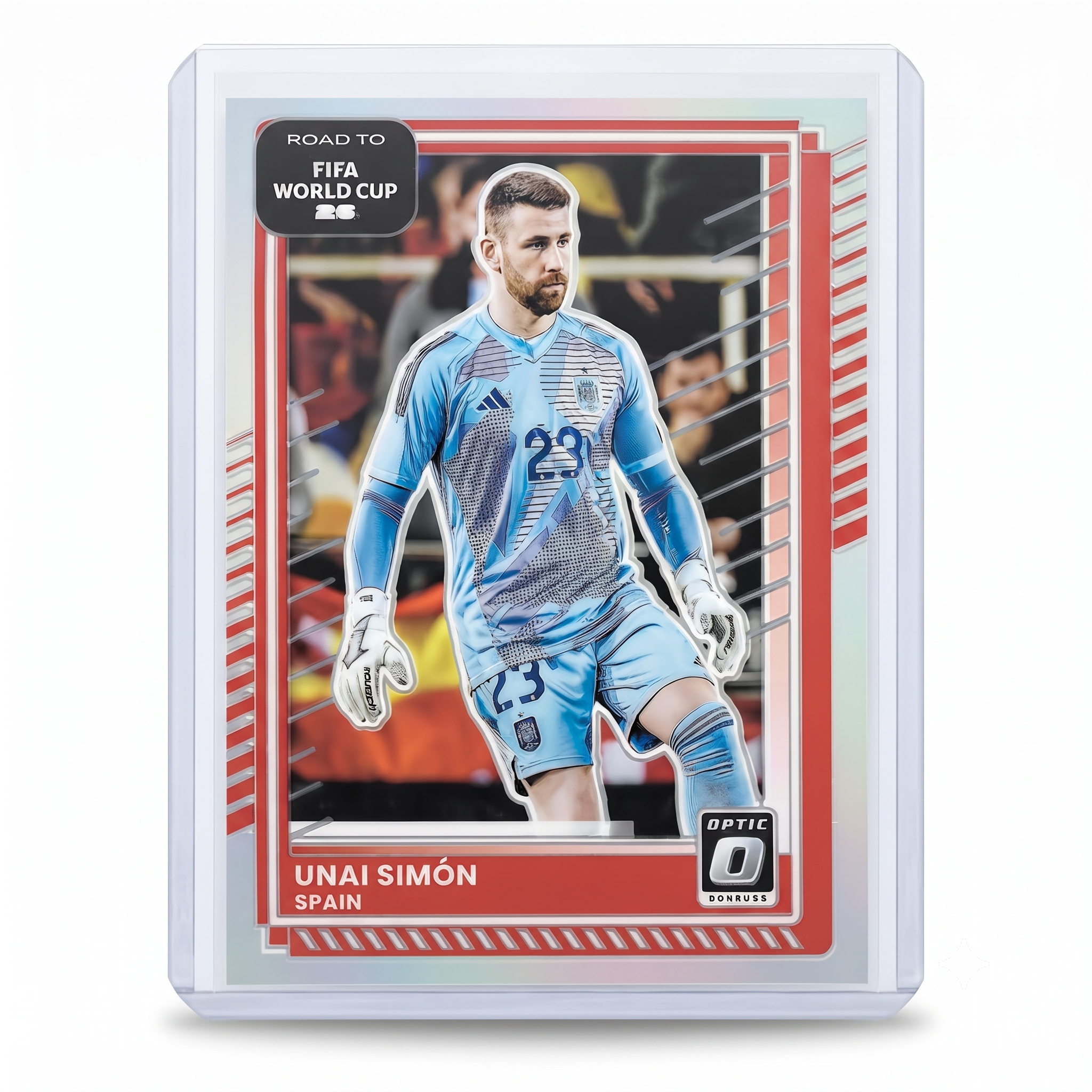 25-26 Panini Donruss RFWC26 Unai Simon Optic 0 Silver Holo #19