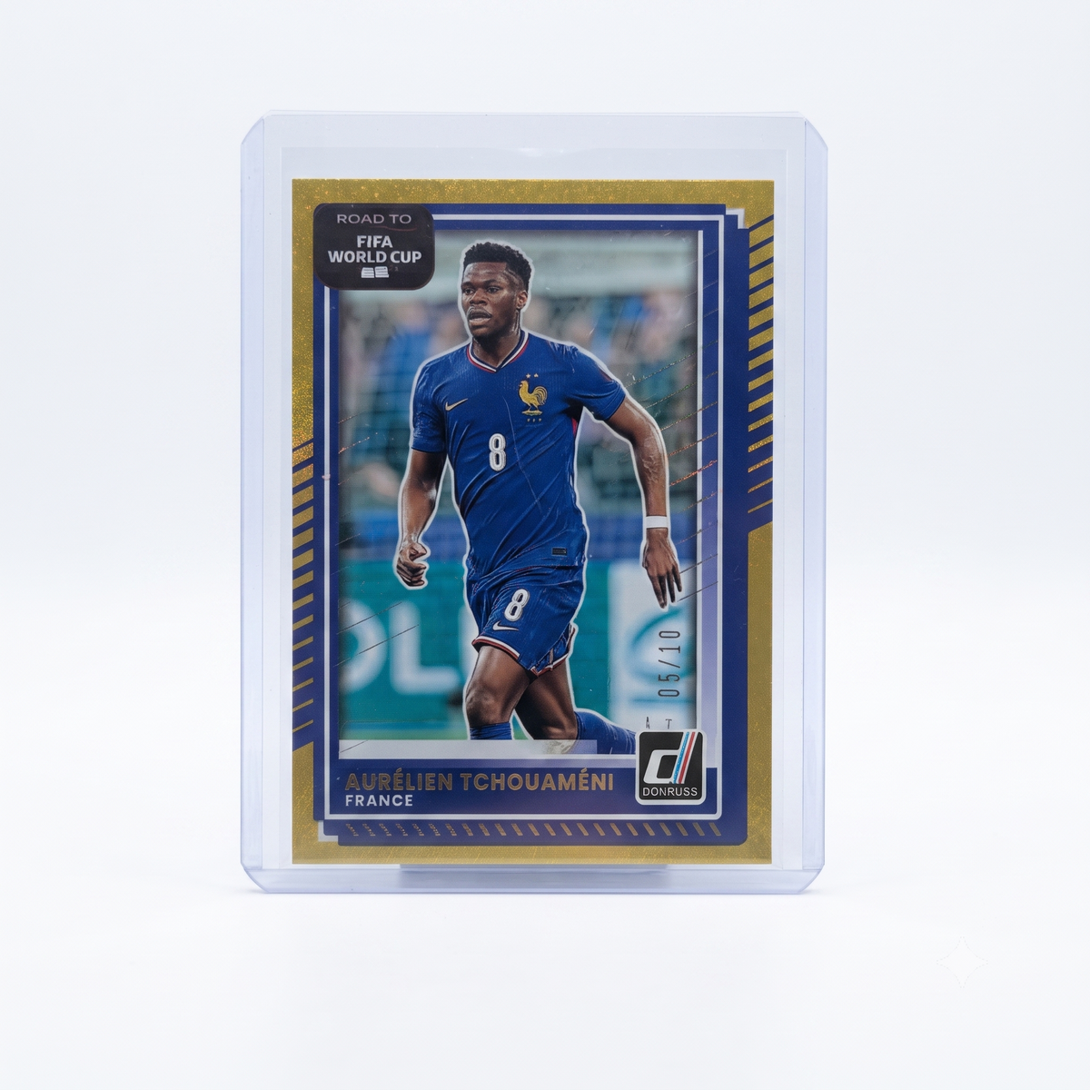 25-26 Panini Donruss RFWC Aurelien Tchouameni Gold 05/10 #150