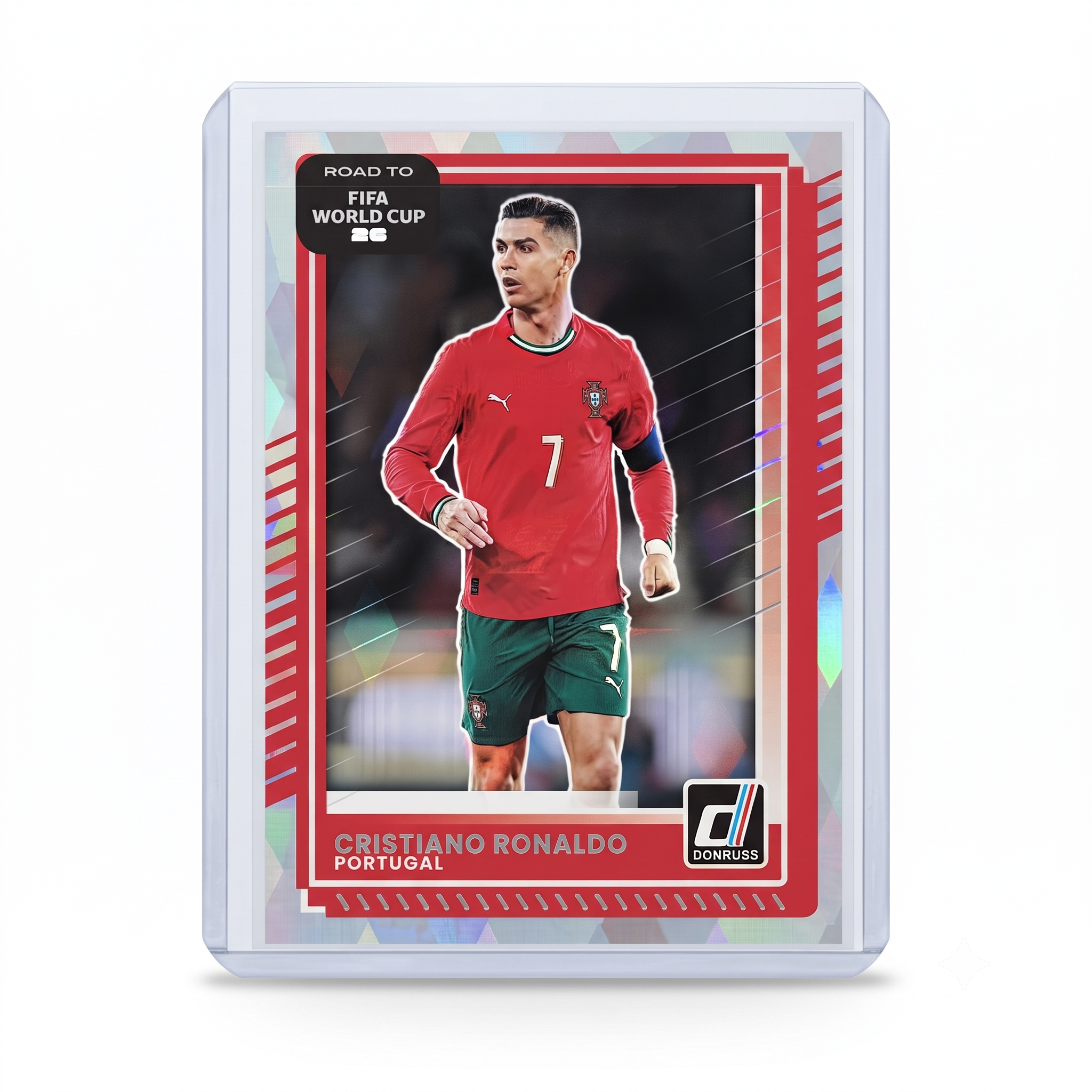 25-26 Panini Donruss RFWC Cristiano Ronaldo Silver Cubic #91