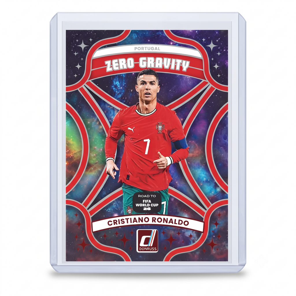 25-26 Panini Donruss RFWC Cristiano Ronaldo Zero Gravity Red #20