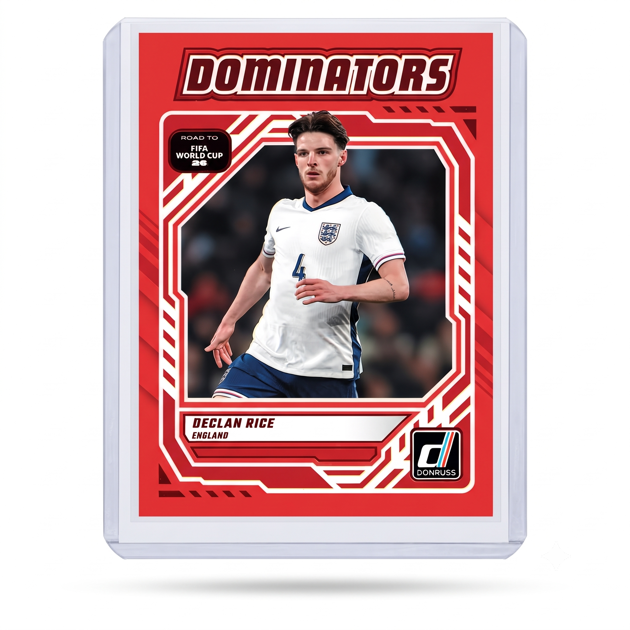 25-26 Panini Donruss RFWC Declan Rice Dominators Red #6