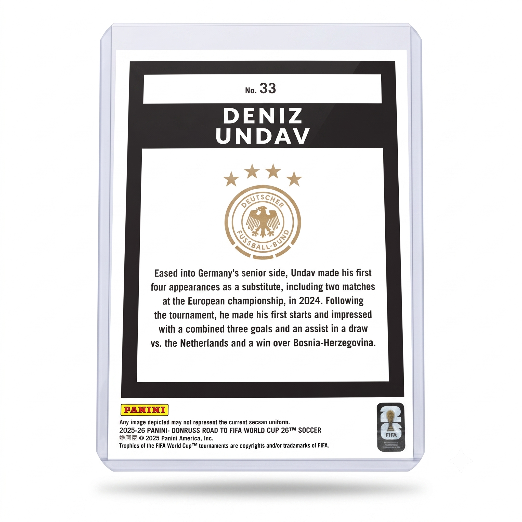 25-26 Panini Donruss RFWC Deniz Undav Silver Maze #33