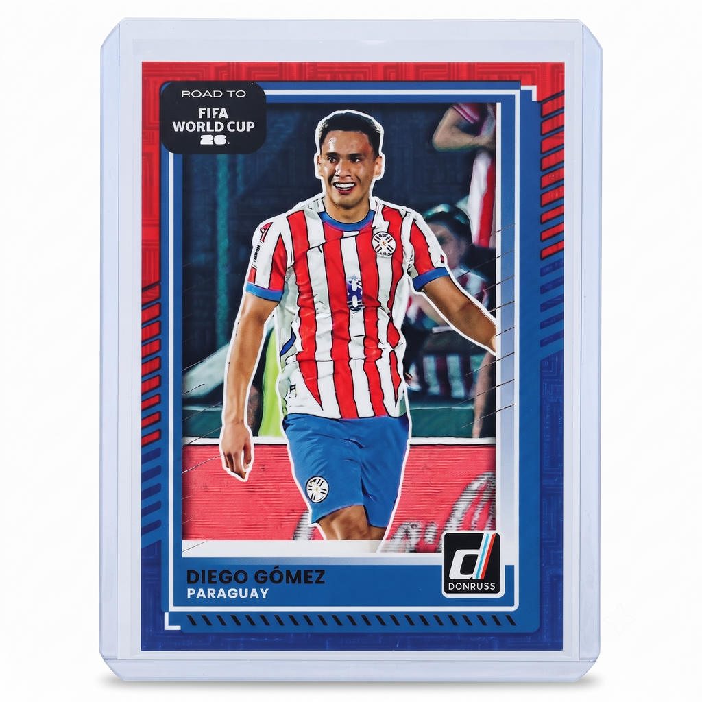 25-26 Panini Donruss RFWC Diego Gomez Red & Blue Maze #153