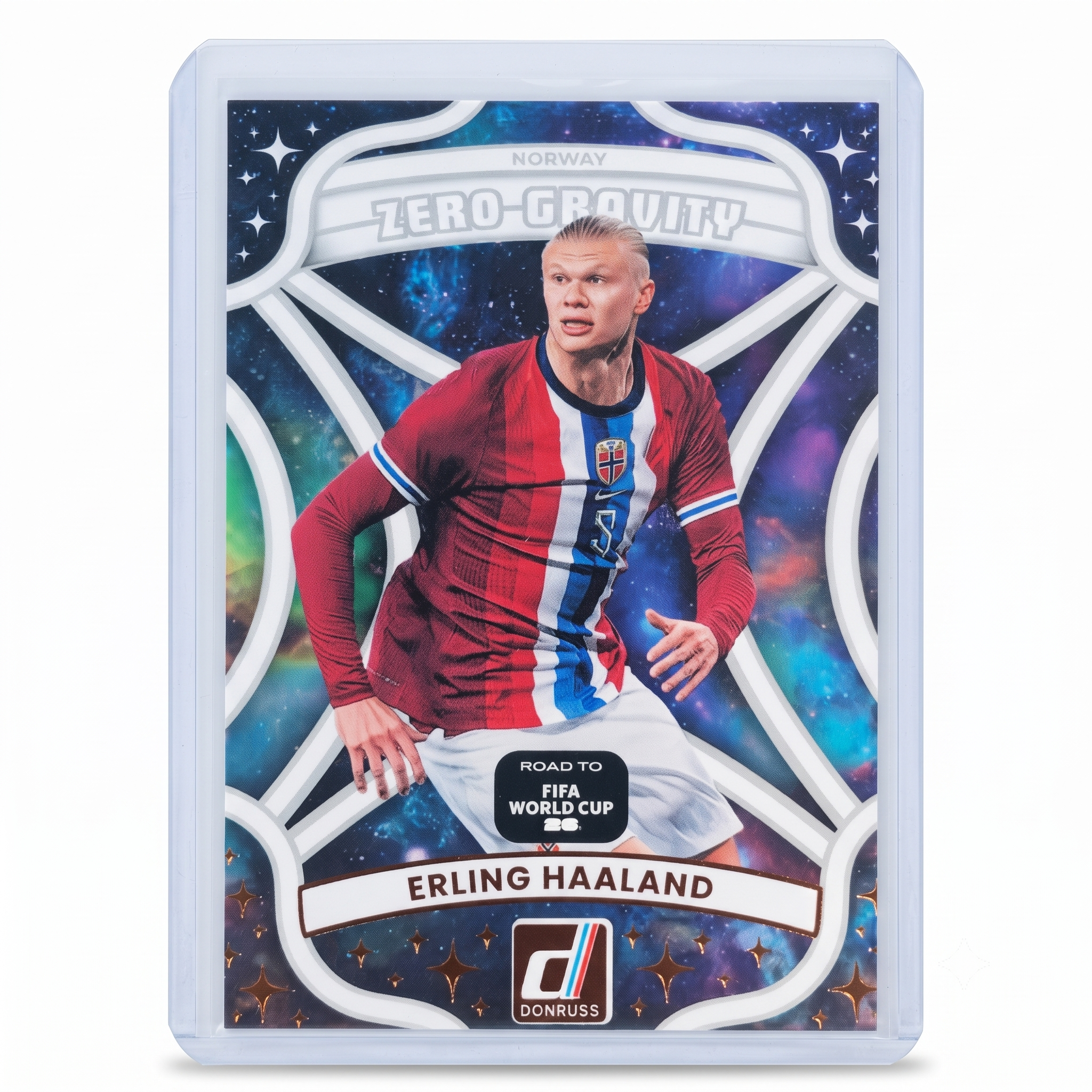 25-26 Panini Donruss RFWC Erling Haaland Zero Gravity #2