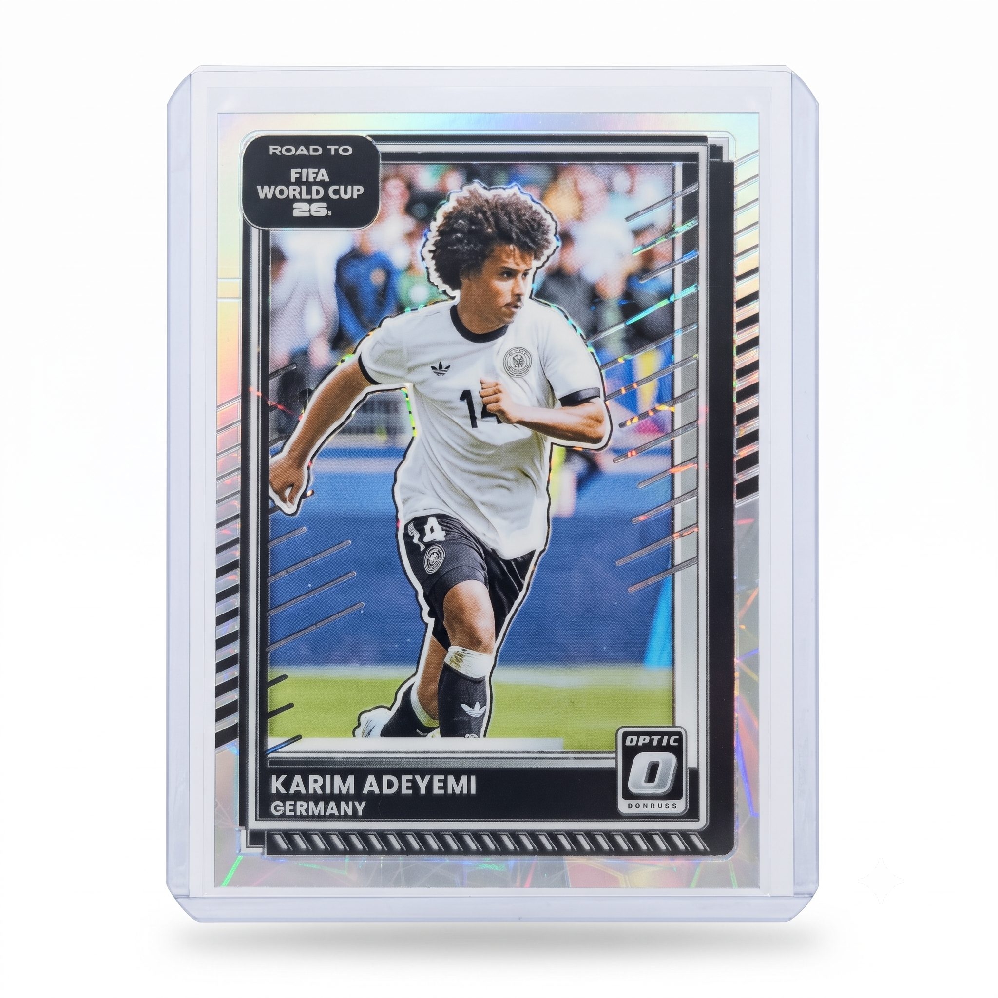25-26 Panini Donruss RFWC Karim Adeyemi Optic 0 Silver Velocity #31