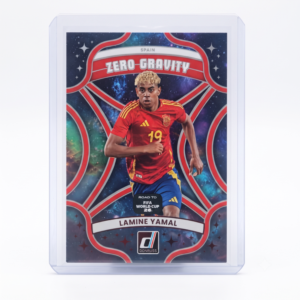 25-26 Panini Donruss RFWC Lamine Yamal Zero Gravity Red #10