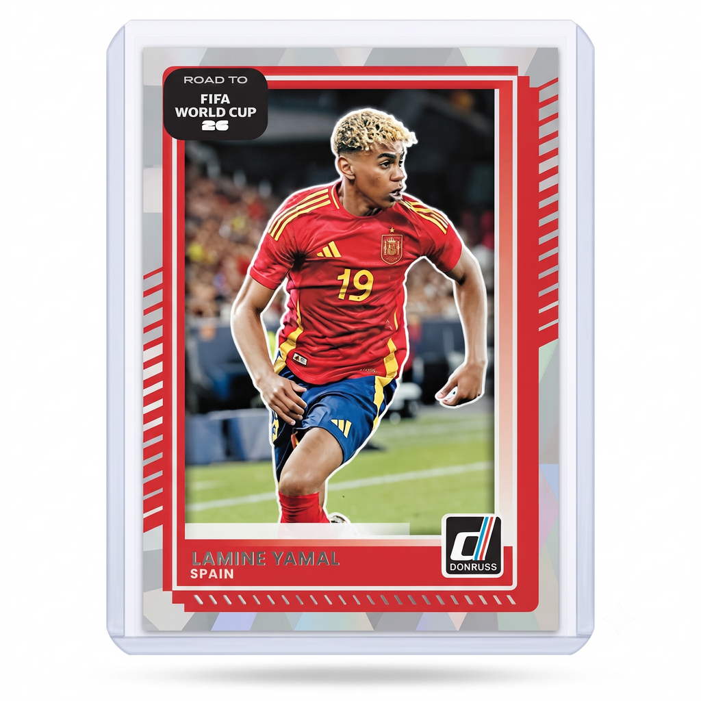 25-26 Panini Donruss RFWC Lamine Yamal #10 Silver Cubic #10