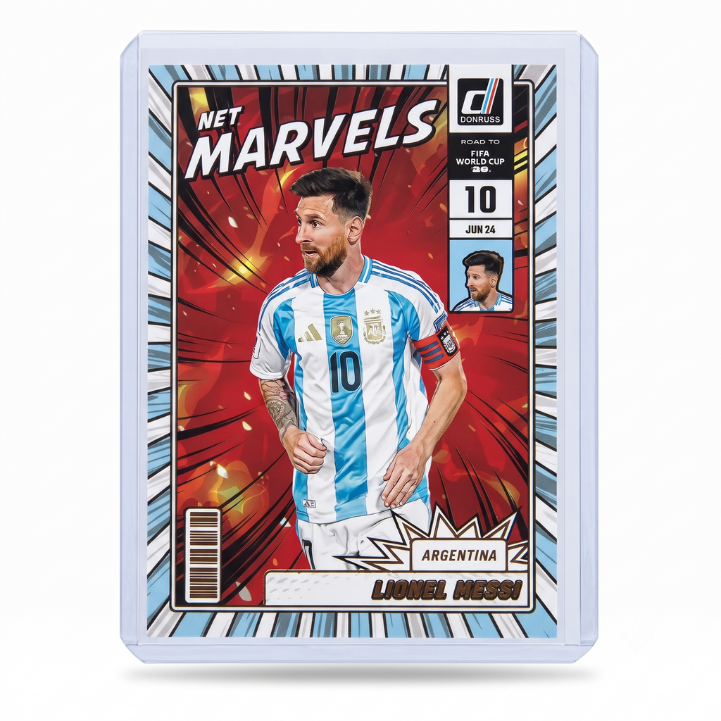 25-26 Panini Donruss RFWC26 Lionel Messi Net Marvels #21