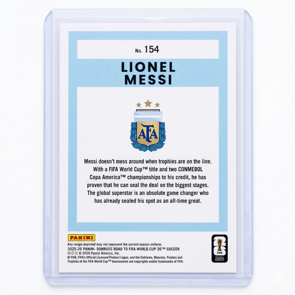 25-26 Panini Donruss RFWC Lionel Messi #154