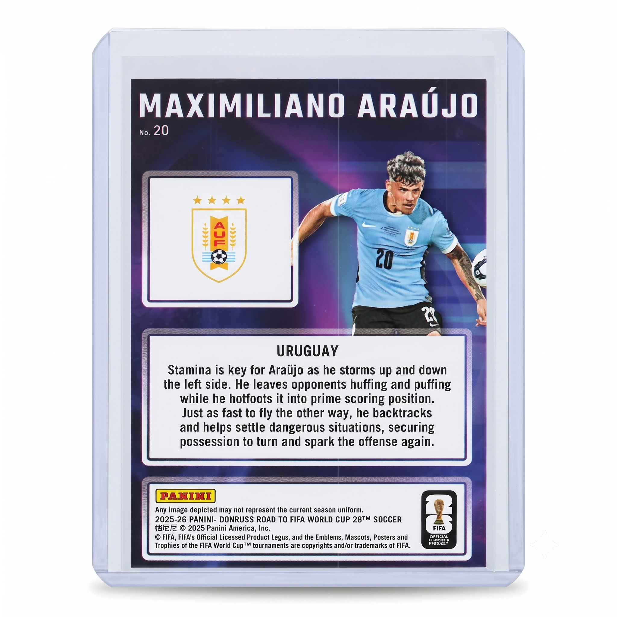 25-26 Panini Donruss RFWC Maximiliano Araujo Magicians #20