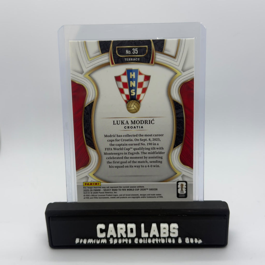 25-26 Panini Select Road to FIFA Word Cup 26 Luka Modric Terrace #35