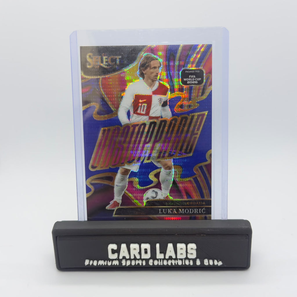 25-26 Panini Select Road to FIFA Word Cup 26 Luka Modric Unstoppable Pulsar Prizm #13